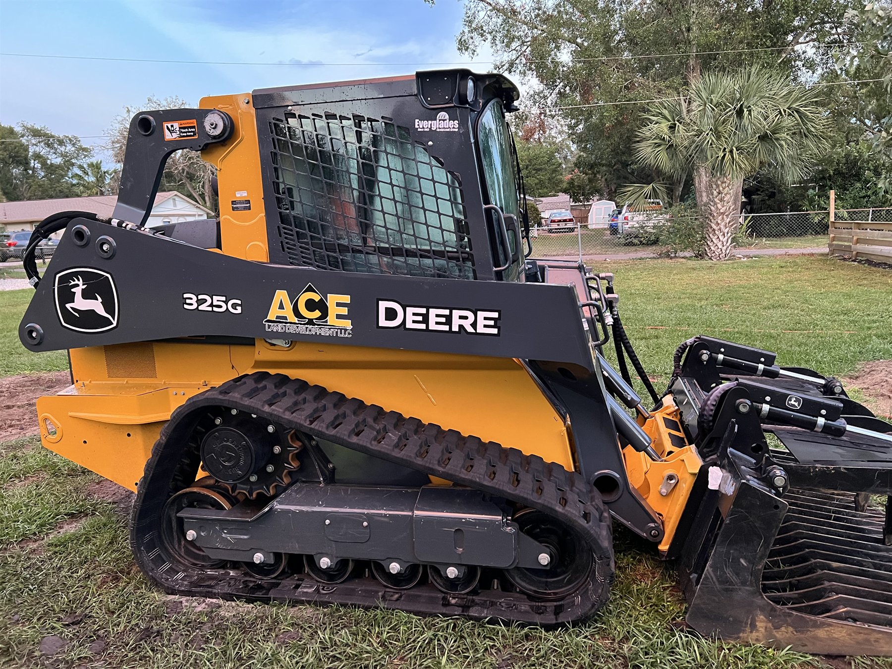 Ace John Deere 325G compact track loader